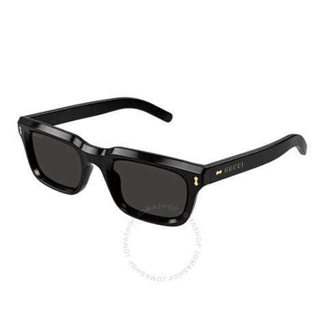 gucci gg1524s|Gucci Grey Rectangular Men's Sunglasses GG1524S 001 51.